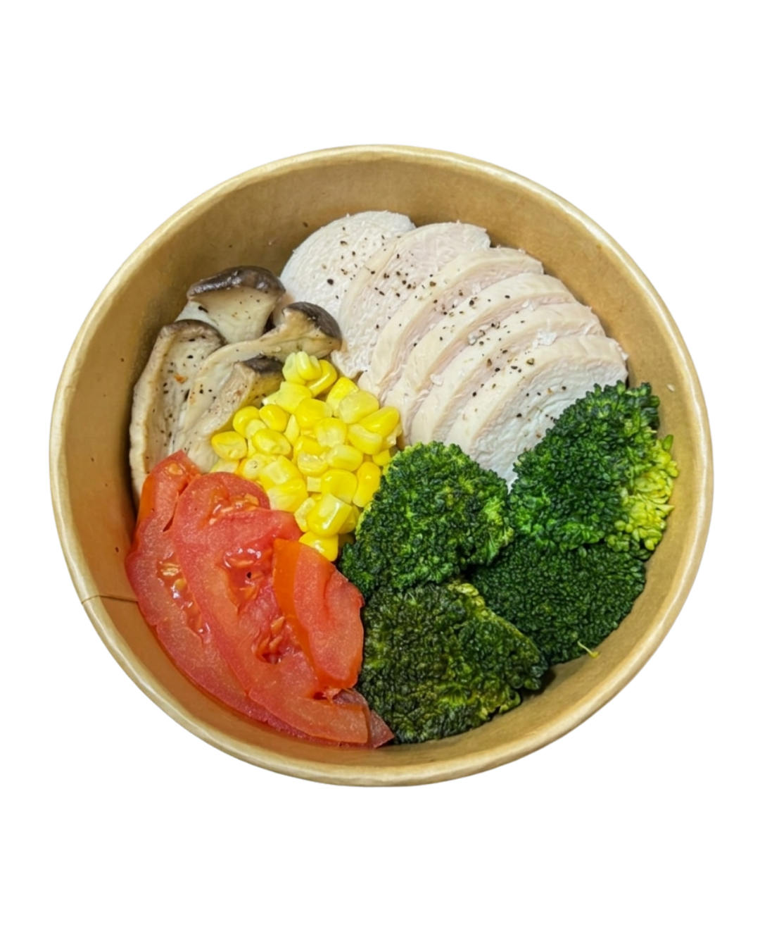 慢煮滑捋捋切件雞胸超級能量碗