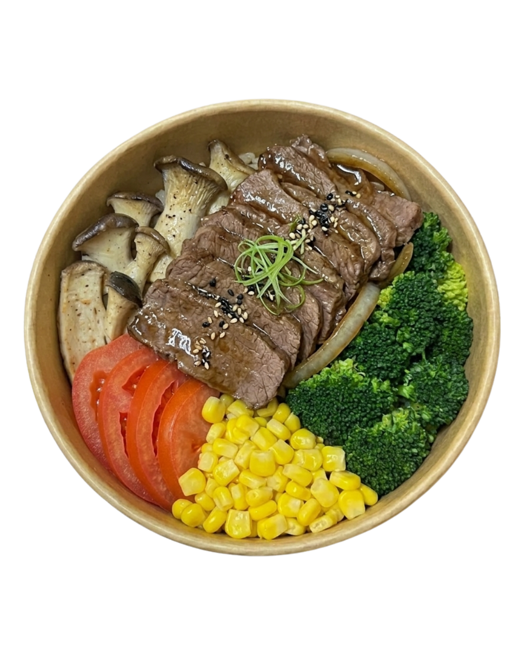 日式壽喜燒牛板腱片超級能量碗