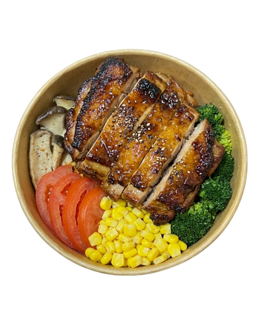 特大300g原件厚切雞扒超級能量碗